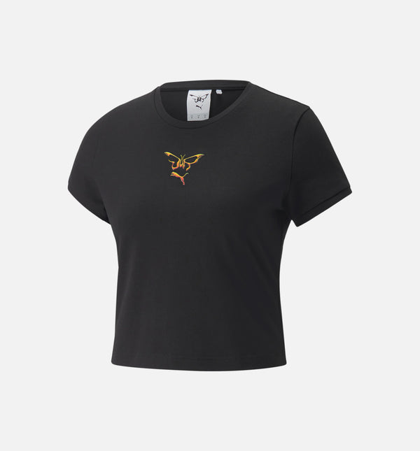 Air Jordan Womens Heritage Gold Chain T-Shirt 'Black' – Renarts