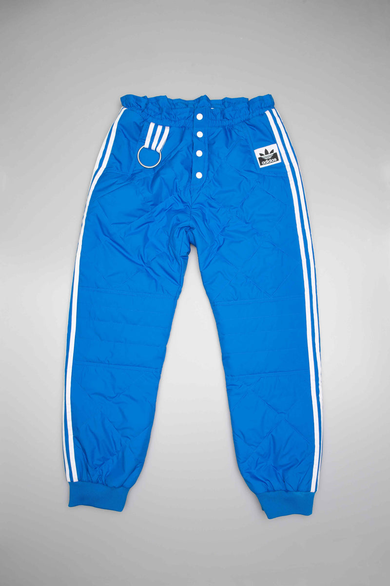 Olivia Oblanc X adidas X Kendall Jenner Quilted Womens Track  Pant - Blue