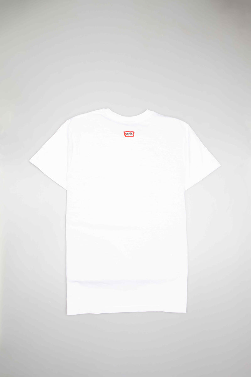 Grosso Knit Mens T-Shirt - White/White