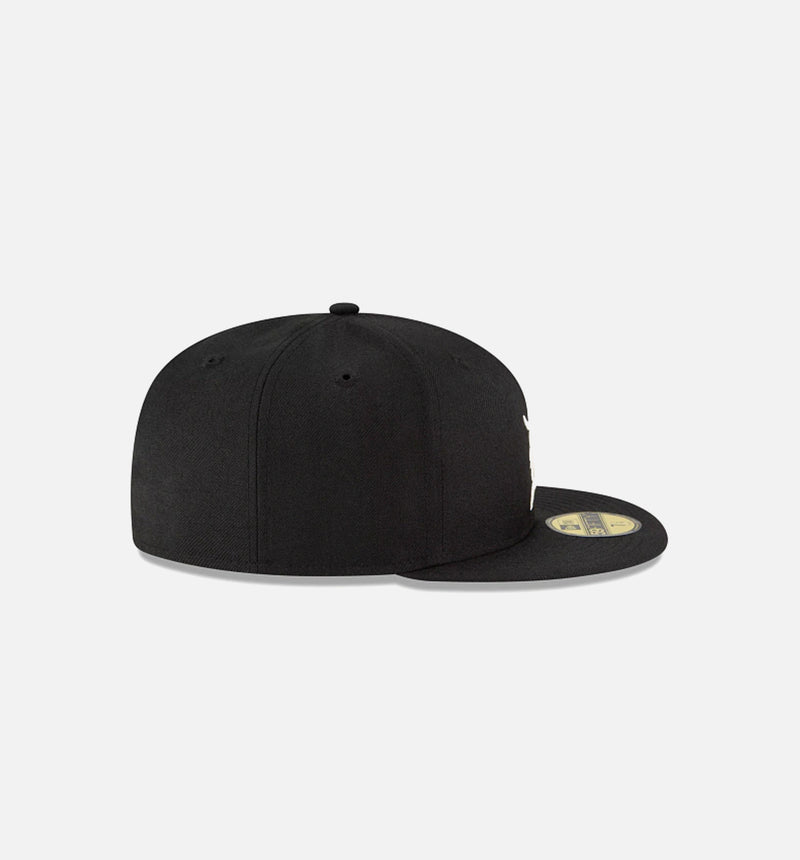 Fear of God Essentials 59FIFTY Fitted Hat Mens Hat - Black