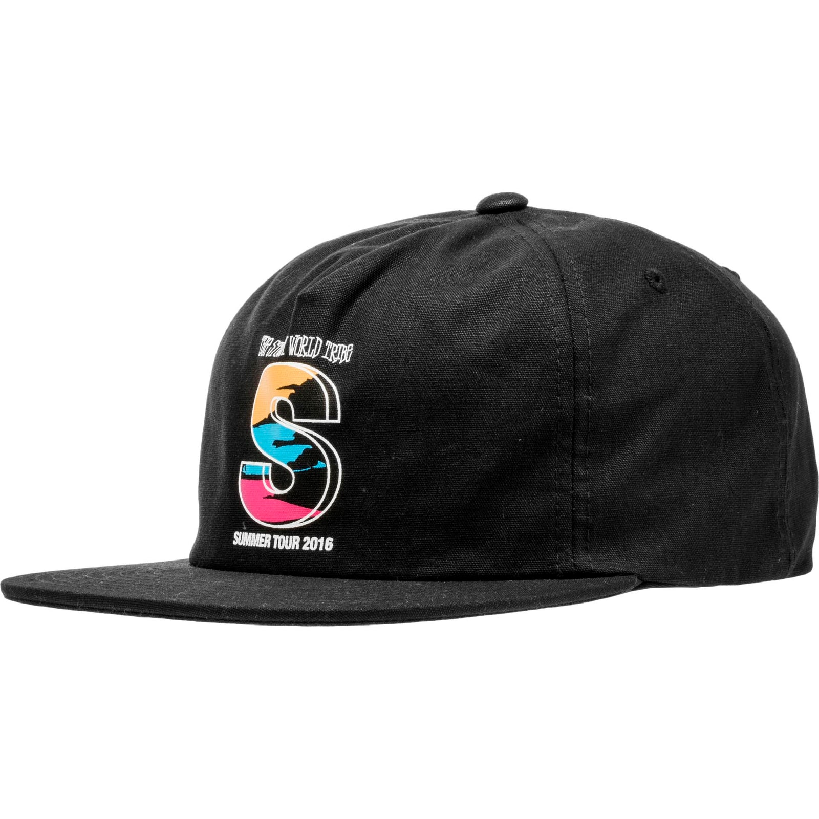 Stussy 131582-BLK Stussy Summer Tour Snapback - Black