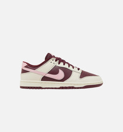 NIKE DR9705-100
 Dunk Low Valentine’s Day Mens Lifestyle Shoe -  Pale Ivory/Medium Soft Pink/Night Maroon Limit One Per Customer Image 0
