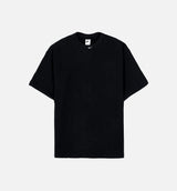 NSW Circa French Terry Mens Short Sleeve Shirt - Black