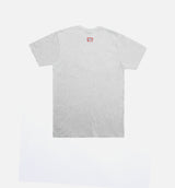 Squared Short Sleeve Mens T-Shirt - Gray