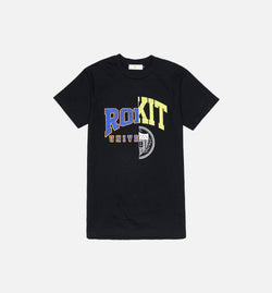 ROKIT 391-6206
 Dropout Mens T-Shirt - Black/Black Image 0