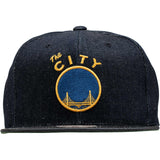 San Francisco Warriors Snapback Men's - Denim/Yellow/Blue