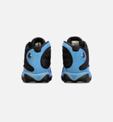 Air Jordan 13 Retro University Blue Mens Basketball Shoe - Black/Blue