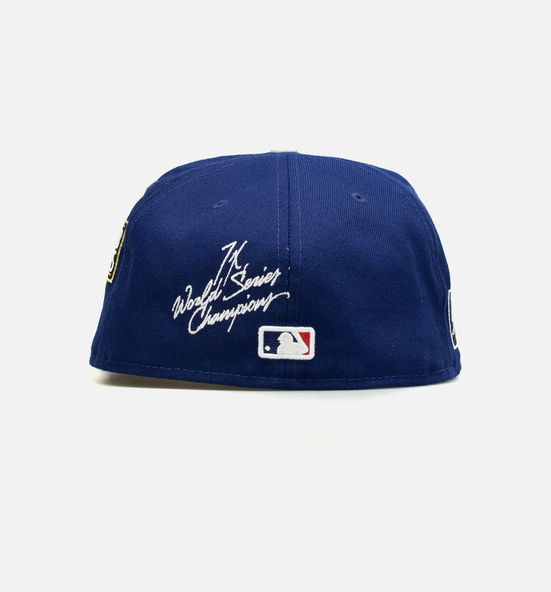 Los Angeles Dodgers 59Fifty World Champs Mens Hat - Blue