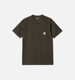 CARHARTT WIP I030434_63
 Pocket Tee Mens Short Sleeve Shirt - Cypress Grey Image 0