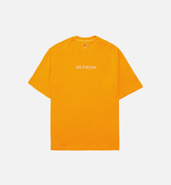 JORDAN DO6098-705
 Air Jordan Tee Mens T-shirt - Yellow Image 0
