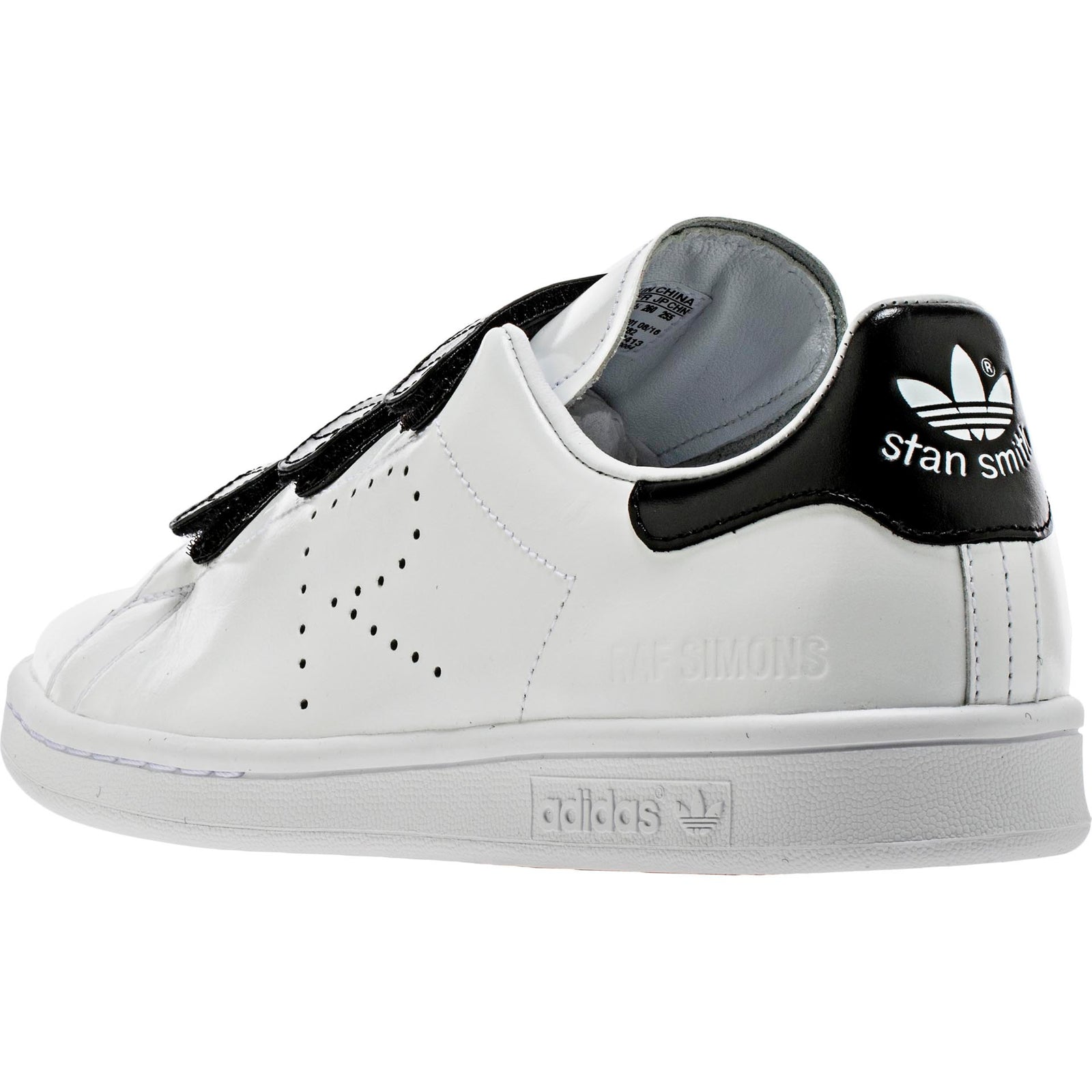 Adidas Raf Simons Stan Smith Shoes Mens Size 8 White Leather Black BB2682 Adidas x Raf Simons Stan Smith  main image 3
