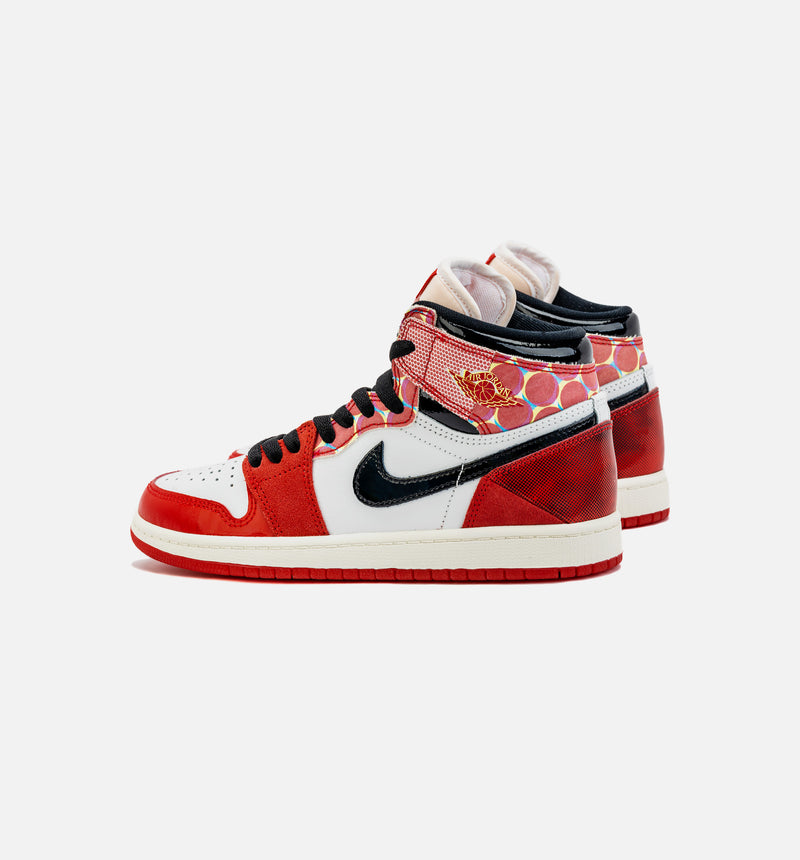 Air Jordan 1 High OG Next Chapter Preschool Lifestyle Shoe - White/Red