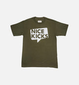 Nice Kicks Classic Shirt - Olive/White