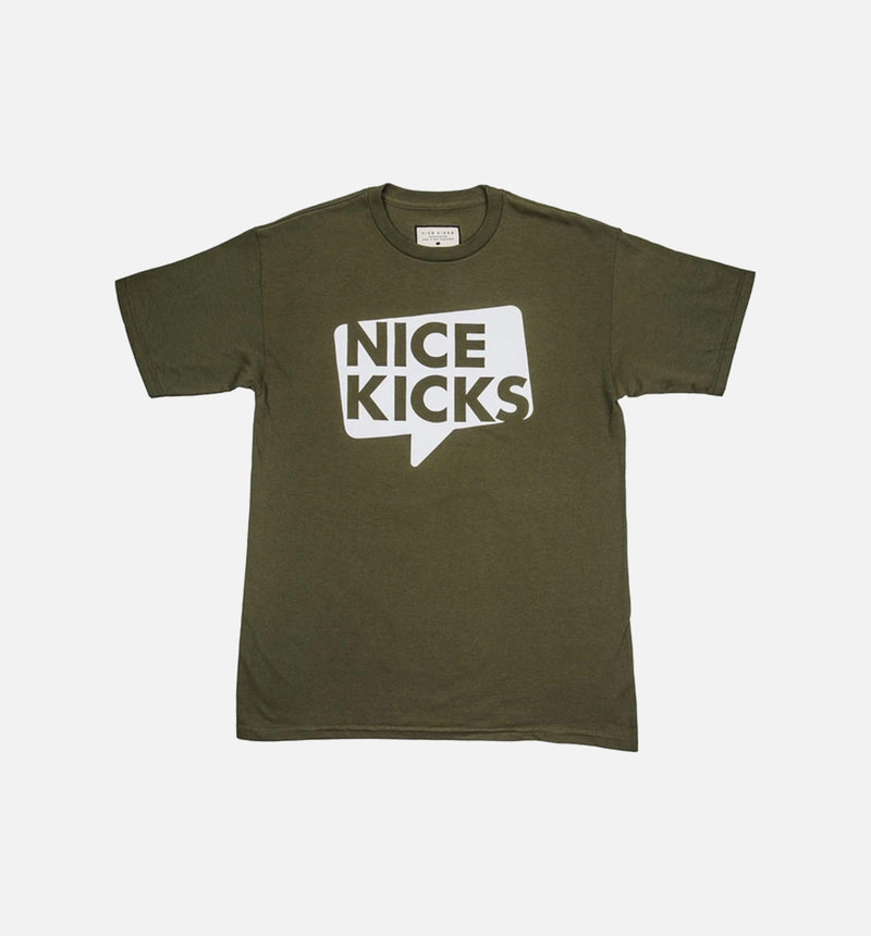 Nice Kicks Classic Shirt - Olive/White