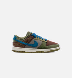 NIKE DR0159-200
 Dunk Low NH Cacao Wow Mens Lifestyle Shoe - Green/Brown/Blue Image 0