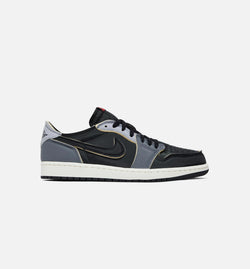 JORDAN DV0982-006
 Air Jordan 1 Low OG EX Dark Smoke Grey Mens Lifestyle Shoe - Black/Grey Limit One Per Customer Image 0