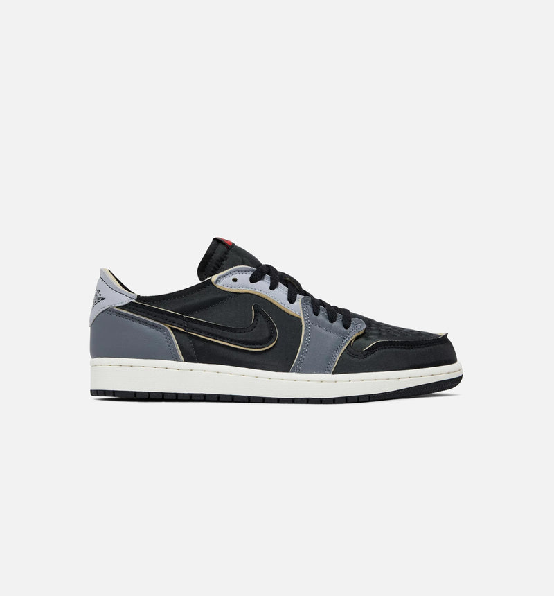 Air Jordan 1 Low OG EX Dark Smoke Grey Mens Lifestyle Shoe - Black/Grey Limit One Per Customer