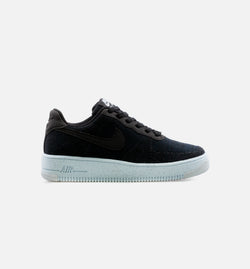 NIKE DH3375-001
 Air Force 1 Crater Flyknit Grade School Lifestyle Shoe - Black/Blue Image 0