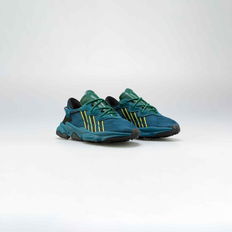 adidas Originals X Pusha T Ozweego Mens Running Shoe - Navy/Green/Balck