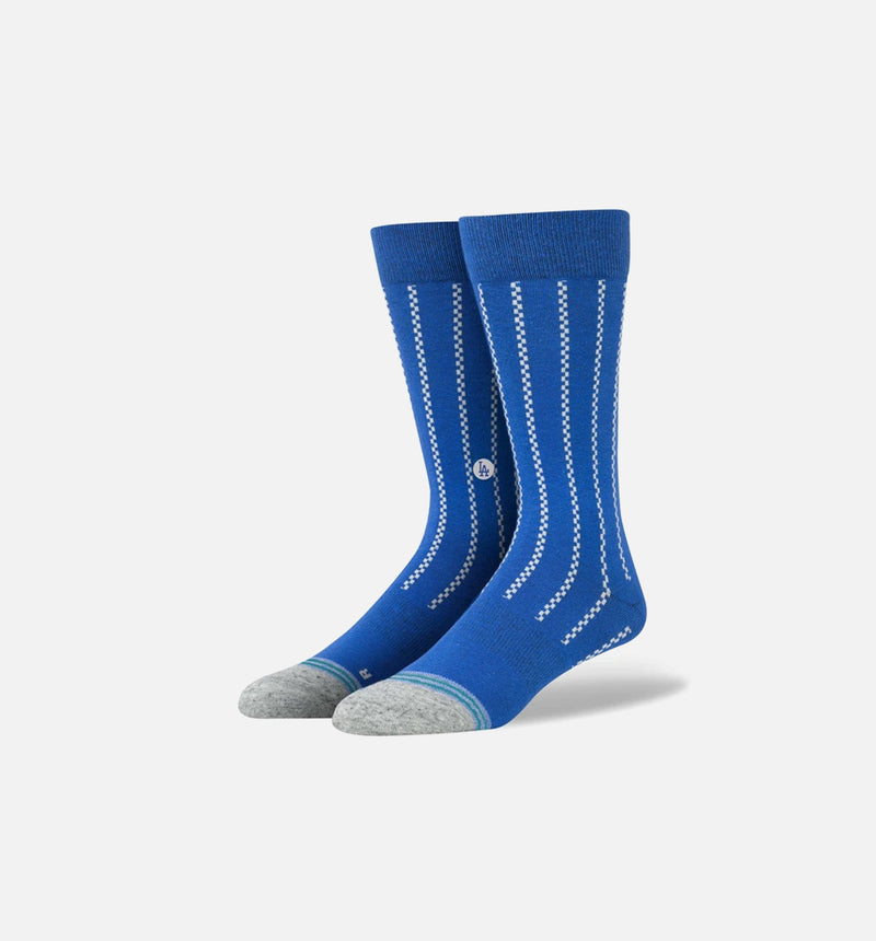 Vintage Dodgers Crew Socks -  Blue