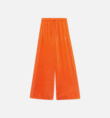 Jeremy Scott Velour Track Pant Womens Pants - Orange
