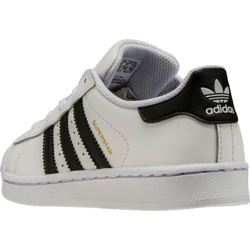 All white adidas superstar preschool Clearance