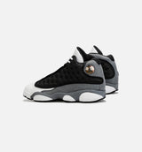 Air Jordan 13 Retro Black Flint Grade School Lifestyle Shoe - Black/Grey