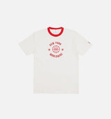 Rhuigi Graphic Mens Short Sleeve Shirt - White/Red