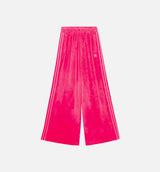 Jeremy Scott Velour Track Pant Womens Pants - Pink