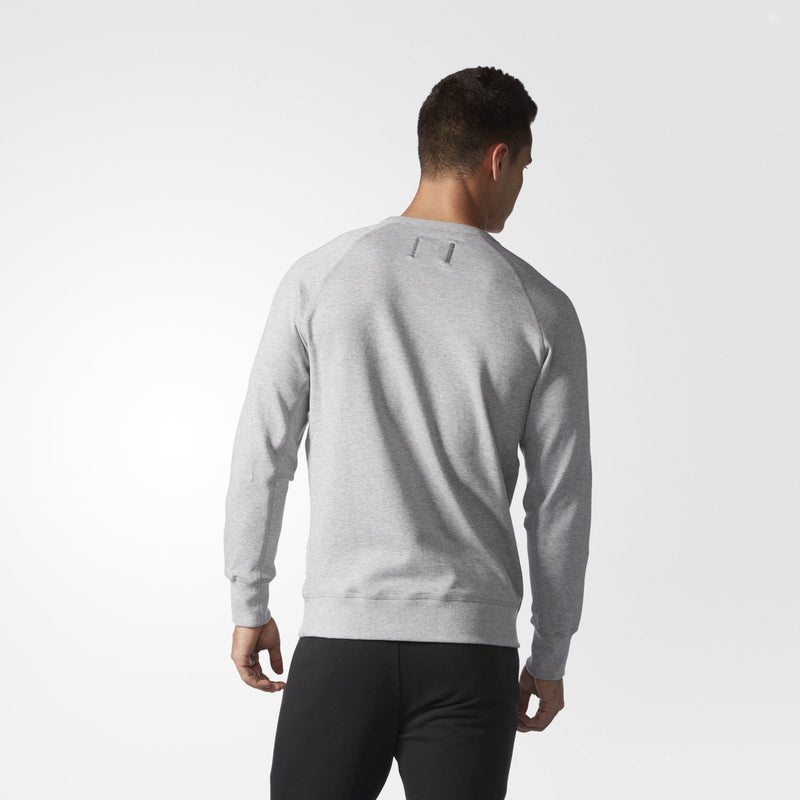 Reigning Champ X adidas French Terry Crew Long Sleeve Men's  - Grey