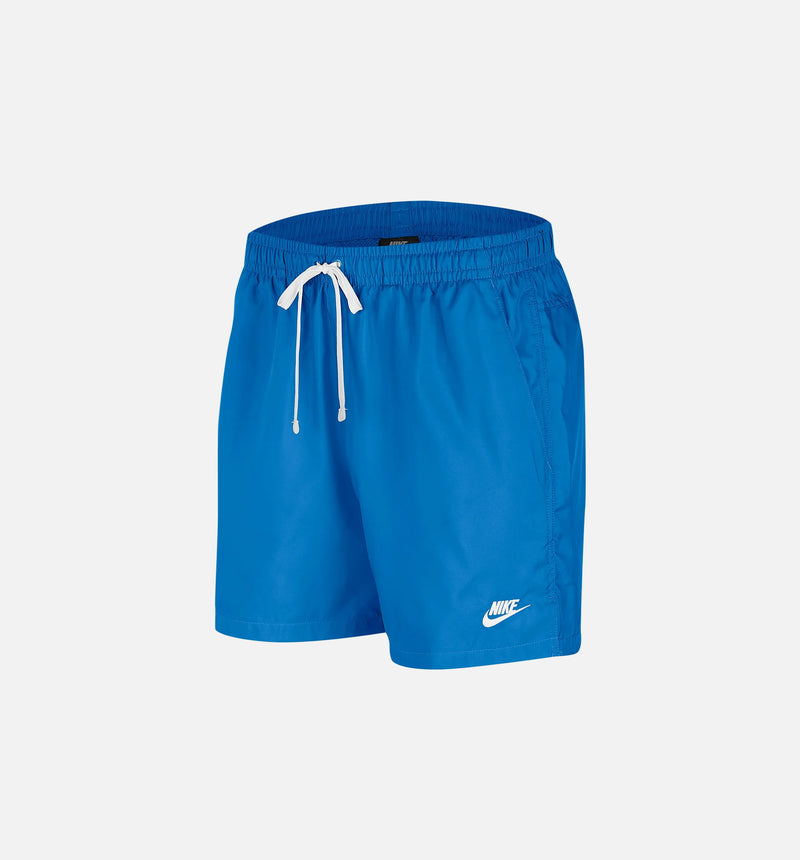 Nike AR2382-436 Sportswear Flow Woven Mens Shorts Blue