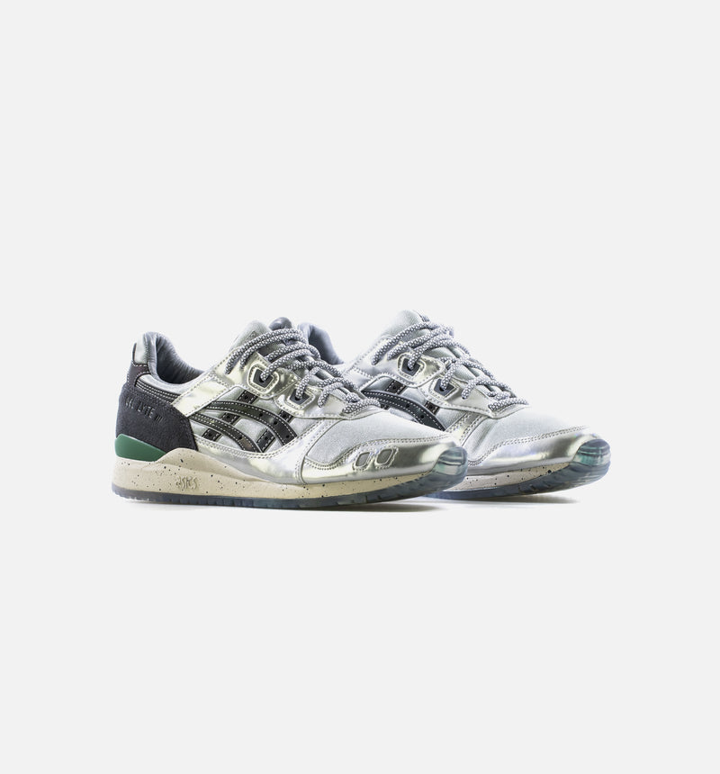 Sneaker Lah Gel Lyte III OG Mens Lifestyle Shoe - Grey/Silver/Green