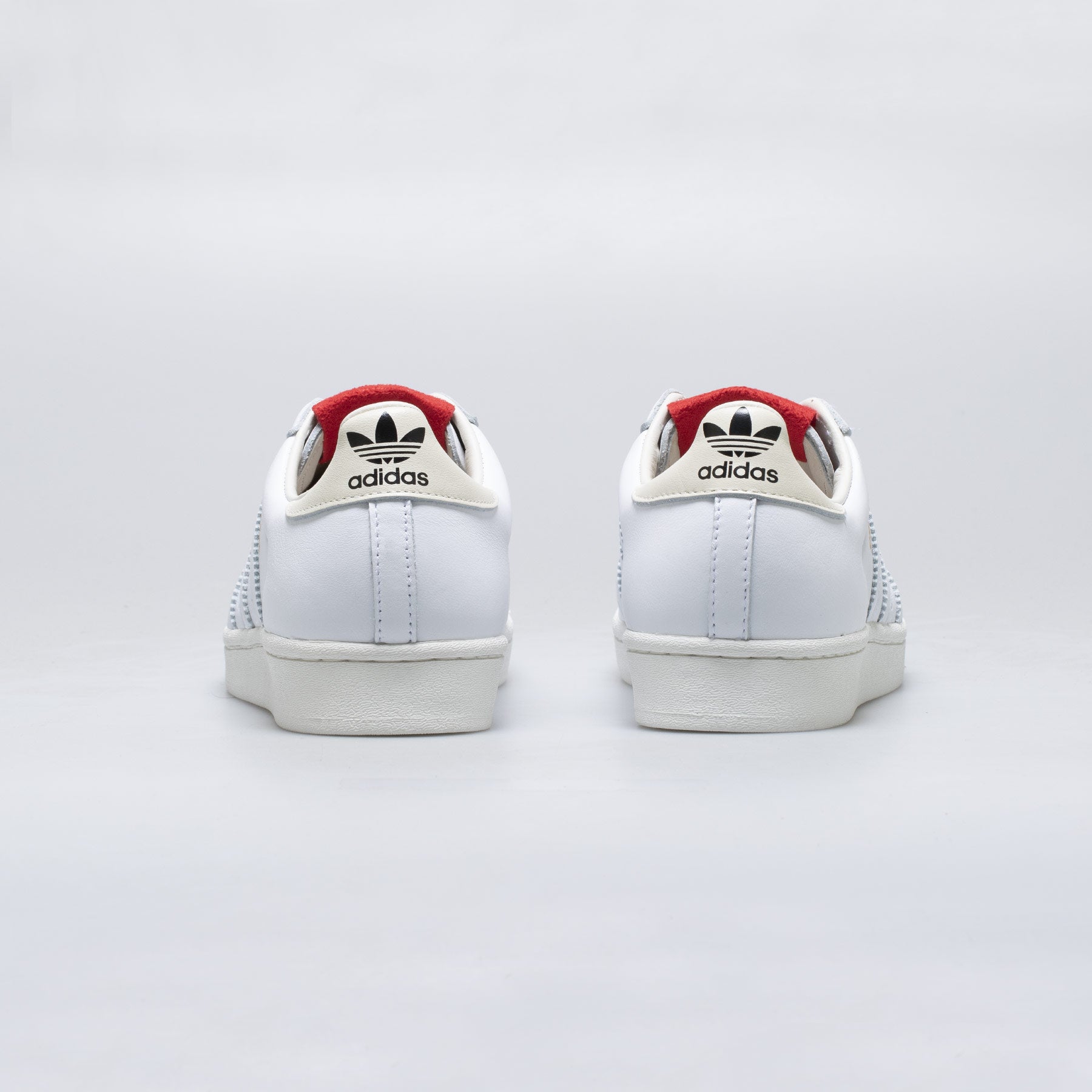 Adidas x 424 Shelltoe White & Red