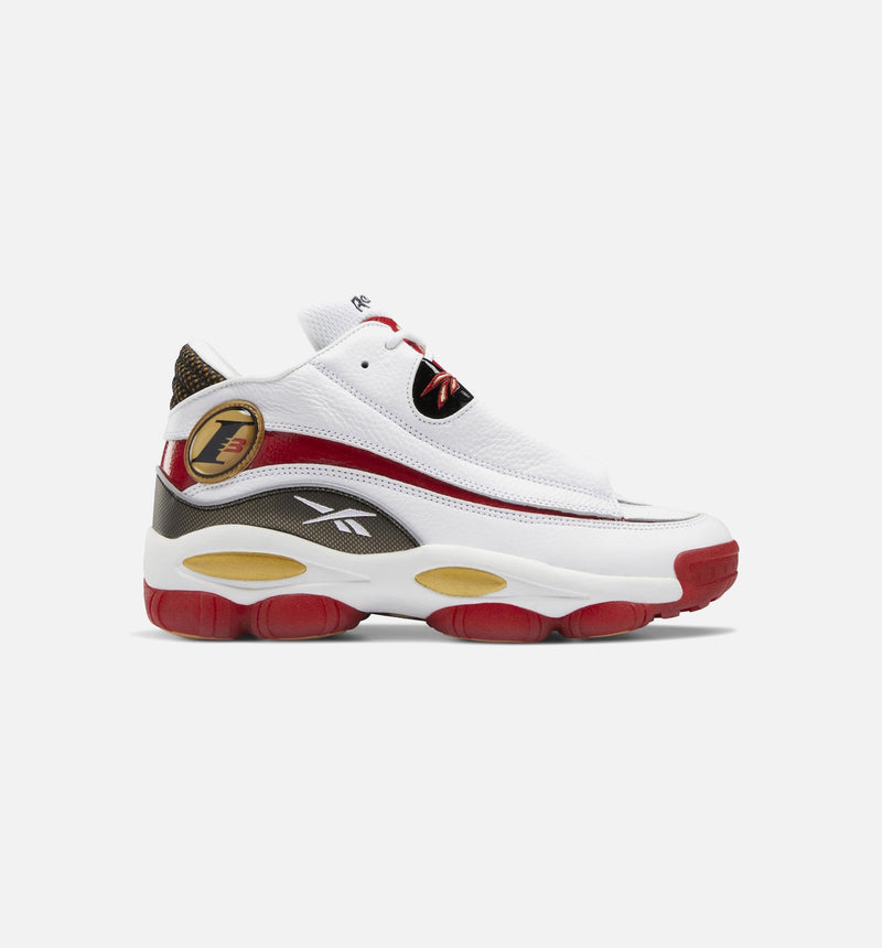 The Answer DMX Mens Basketball Shoe - White/Red