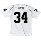 Replica Collection Los Angeles Raiders NFL Bo Jackson Jersey - White/Black