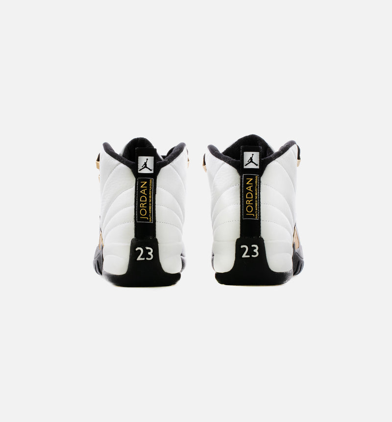 Buy Men's Jordan 12 Retro Royalty White/Metallic Gold-Black