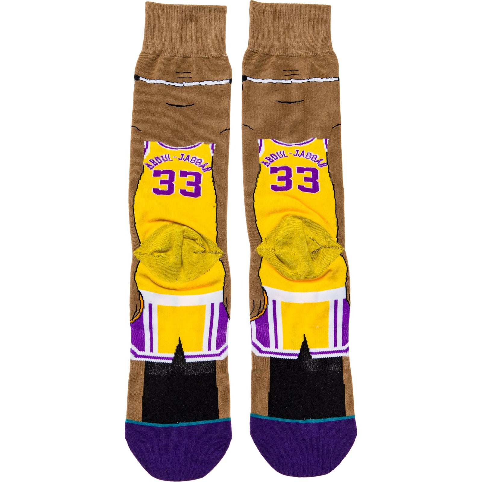Stance M545A16KAR-YEL Stance NBA Legends Kareem Abdul-Jabbar Socks
