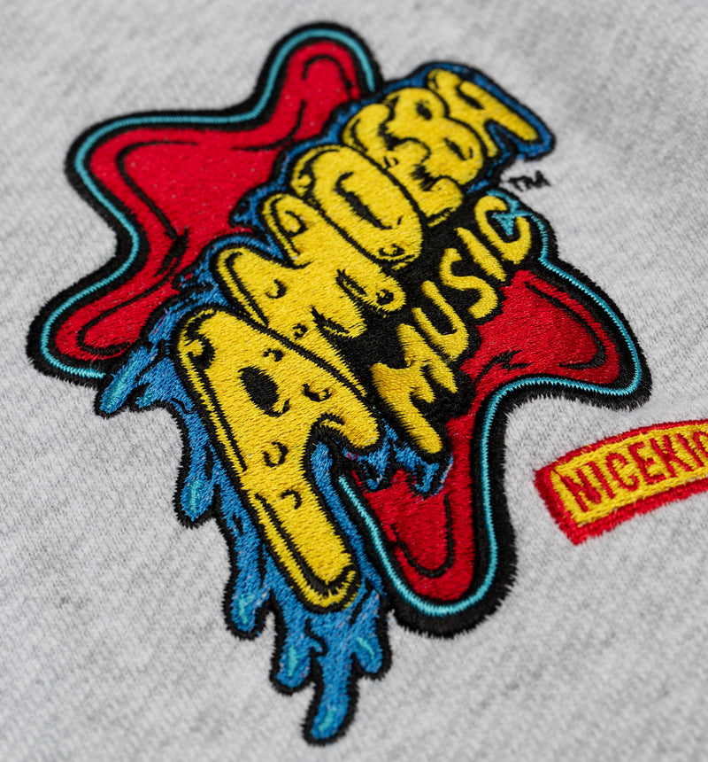 Nice Kicks X Amoeba Logo Hoodie - Grey