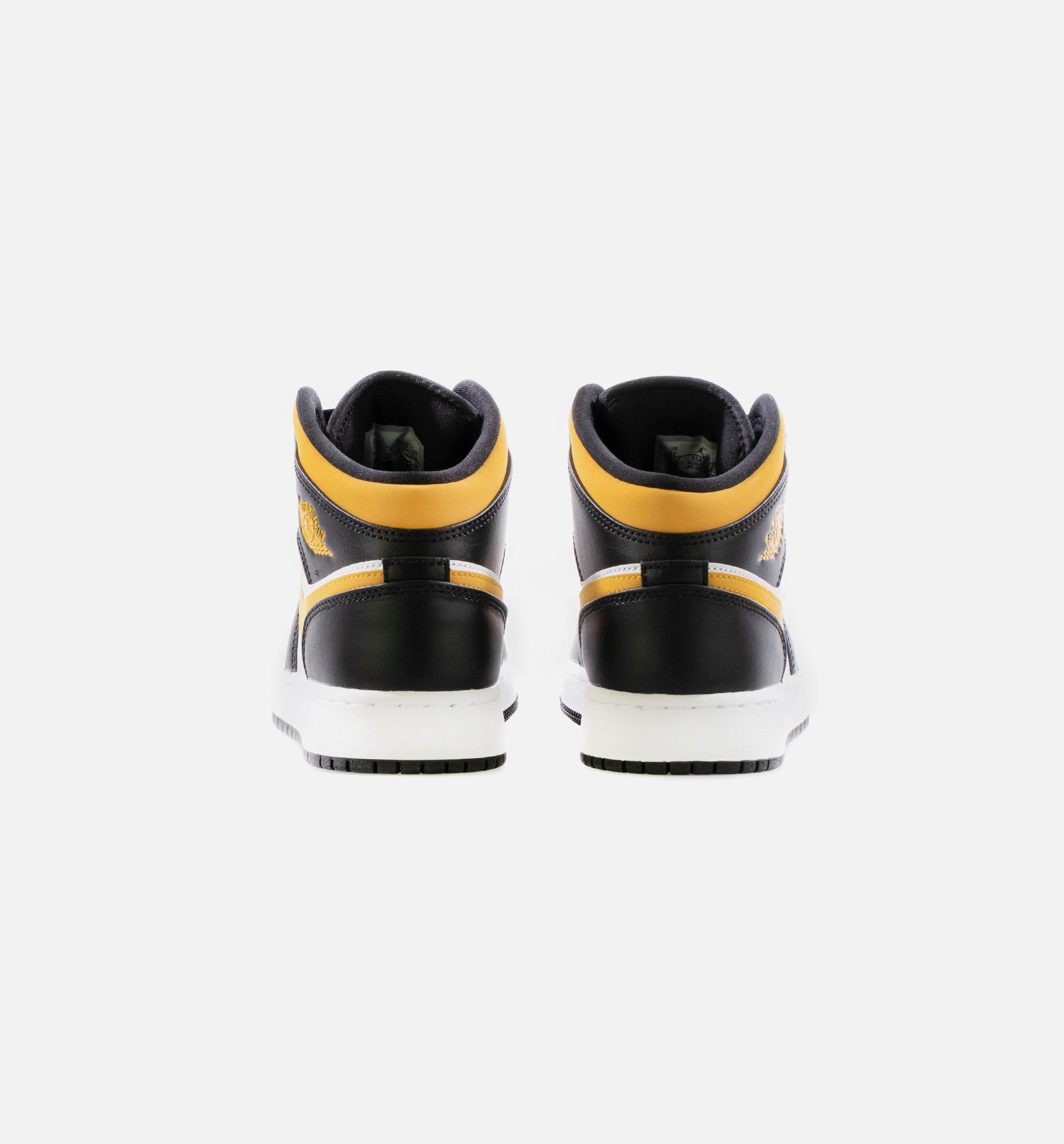 Jordan 554725-177 Air Jordan 1 Mid Black University Gold Grade School  Lifestyle Shoe - White/Black/Pollen Limit One Per Customer –  ShopNiceKicks.com