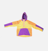 Nsw 1/2-Zip Sherpa Mens Hoodie - Orange/Purple