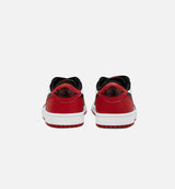 Air Jordan 1 Retro Low OG Black Toe Mens Lifestyle Shoe - Black/Red