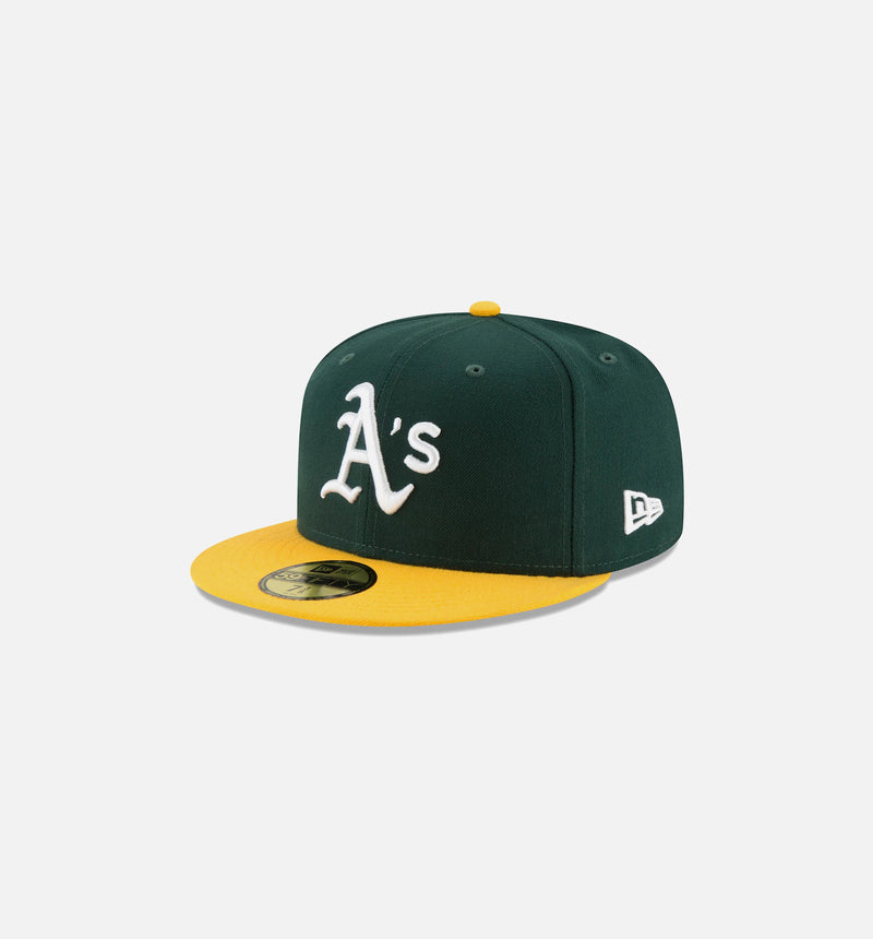 Oakland Athletics Jackie Robinson Day 59FIFTY Fitted Cap Mens Hat - Green