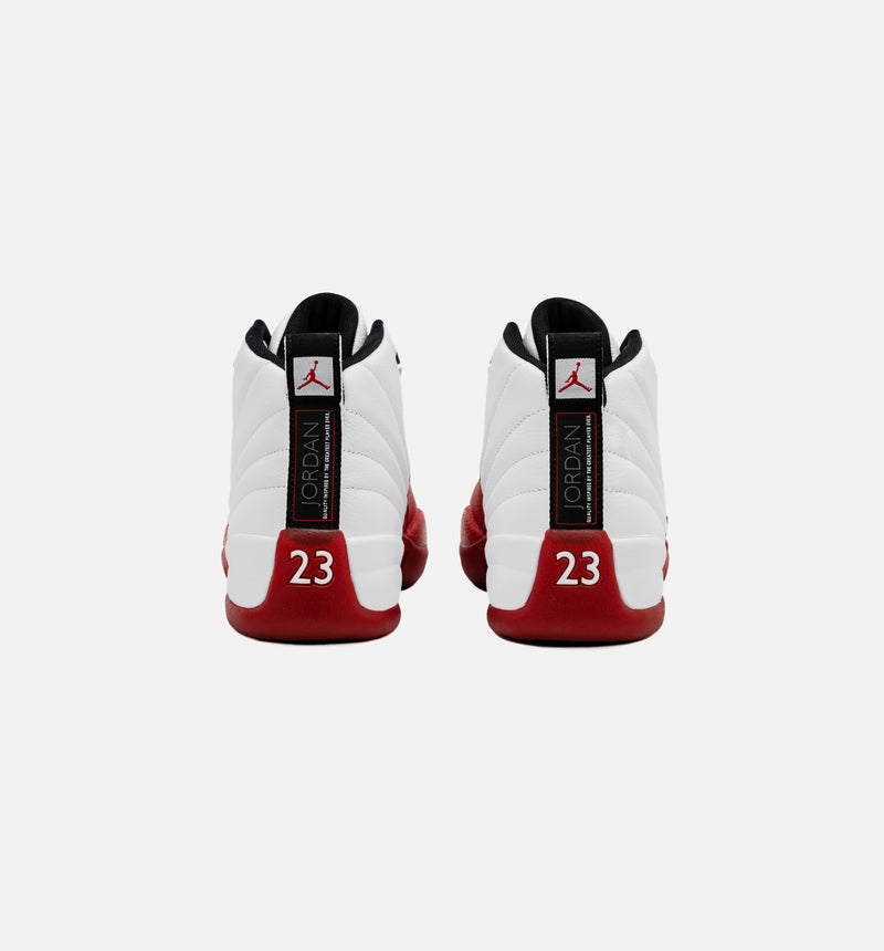 Air Jordan 12 Retro Cherry Mens Basketball Shoe - Red/White