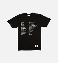 NICE KICKS PREMIUM 18SO-MAPTS-BLK
 Nice Kicks 2018 Spring Map Collection Mens T-Shirt - Black/Black Image 0