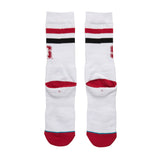 Stanford Logo Crew Socks - White