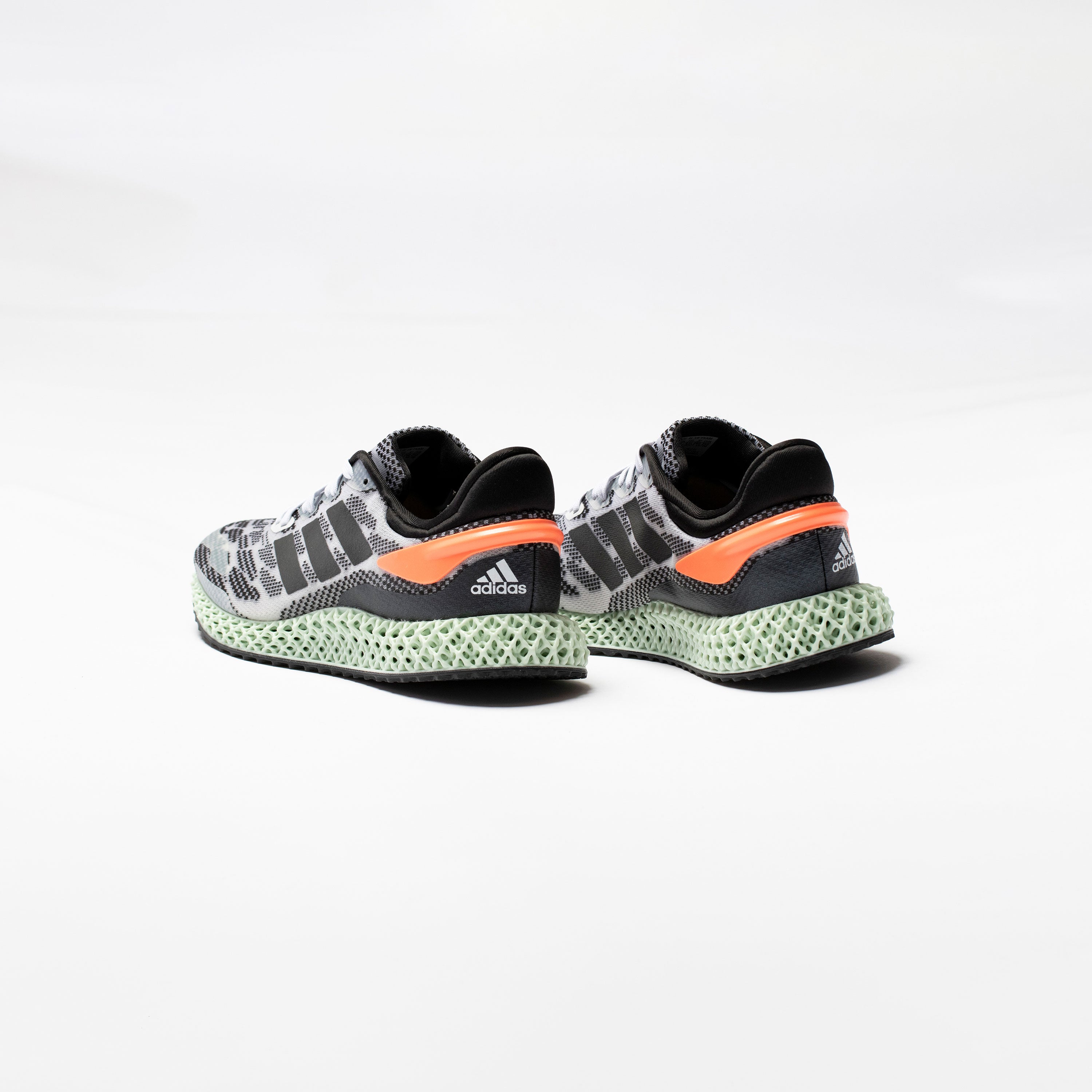 adidas FW1233 4D Run 1.0 Mens Running Shoe - Footwear White/Core Black/Signal Coral ShopNiceKicks.com adidas FW1233 4D Run 1.0 Mens Running Shoe - Footwear White/Core Black/Signal Coral ShopNiceKicks.com