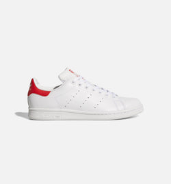 Red and white stan smith adidas Clearance