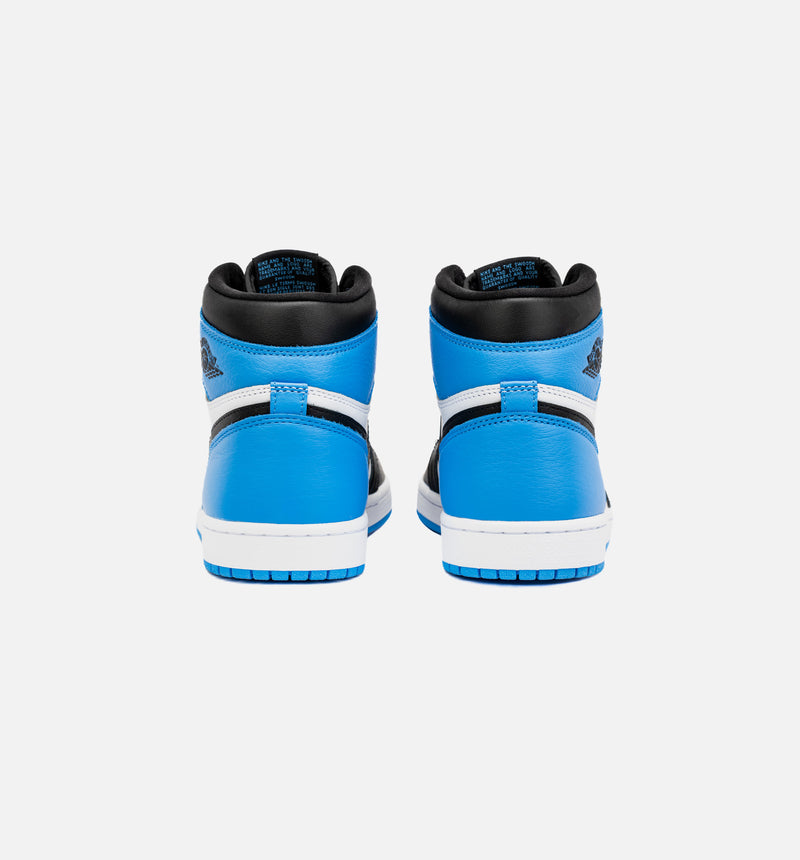 Air Jordan 1 Retro High OG University Blue Mens Lifestyle Shoe - Black/Blue