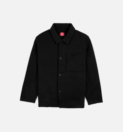 NIKE FB8167-010
 NSW Tech Fleece Blazer Mens Jacket - Black Image 0