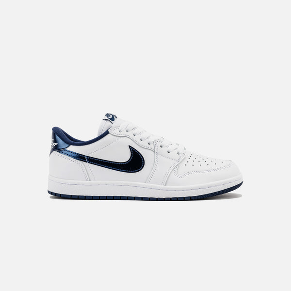 AIR JORDAN 1 LOW G（white-navy） Nike Air Jordan 1 Low G White/Armory Navy/Aegean Storm
